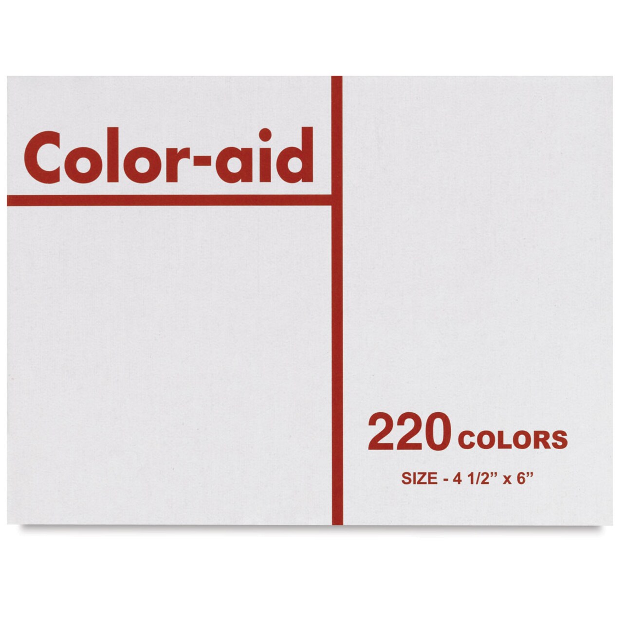Color-aid Paper Packet - 4-1/2" x 6", Assorted, Pkg of 220